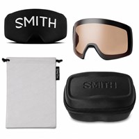 Smith 4D Mag S Goggle - Black Frame w/ CP Pro Photochromic Blue Mirror + CP Storm Amber Lenses (M007600JX994L) - EXTRAS
