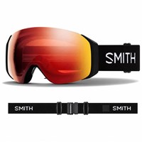 Smith 4D Mag S Goggle - Black Frame w/ CP Pro Photochromic Red Mirror + CP Storm Amber Lenses (M007600JX994V) - GOGGLE