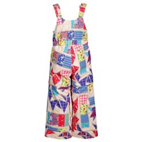 Obermeyer Snoverall Print Bib Pant - Girl's - Quilted Fox - Quilted Fox