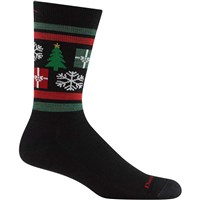 Darn Tough Winterlandia Crew Lightweight Socks with Cushion - Men's - Coal - second
