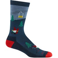 Darn Tough Gnome Patrol Crew Lightweight Socks with Cushion - Men's - Arctic - first