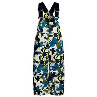 Obermeyer Volt Print Bib Pant - Boy's - Fort Fog - Fort Fog