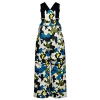 Obermeyer Volt Print Bib Pant - Boy's - Fort Fog - Fort Fog