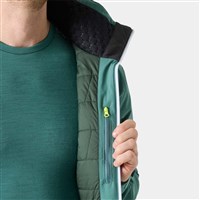 Helly Hansen Alpha Lifaloft Jacket - Men's - Opal Green - Inside Pocket