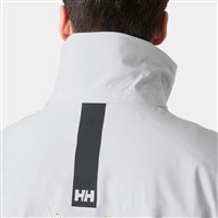 Helly Hansen Alpha Lifaloft Jacket - Men's - Grey Fog - Collar