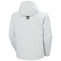 Helly Hansen Alpha Lifaloft Jacket - Men's - Grey Fog - Lone Back