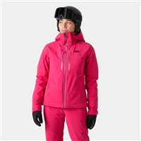 Helly Hansen Alphelia Lifaloft Jacket - Women's - Cranberry - Model Front