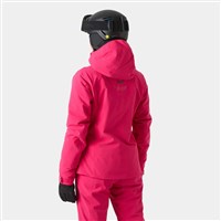Helly Hansen Alphelia Lifaloft Jacket - Women's - Cranberry - Model Back