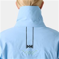 Helly Hansen Alphelia Lifaloft Jacket - Women's - Bright Blue (628) - Collar
