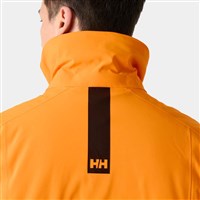 Helly Hansen Alpha 4.0 Jacket - Men's - Ignite Orange - Collar