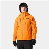 Helly Hansen Alpha 4.0 Jacket - Men's - Ignite Orange - Model Front