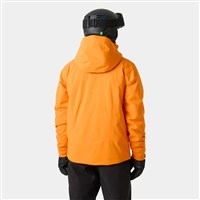 Helly Hansen Alpha 4.0 Jacket - Men's - Ignite Orange - Model Back