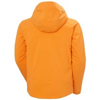 Helly Hansen Alpha 4.0 Jacket - Men's - Ignite Orange - Lone Back