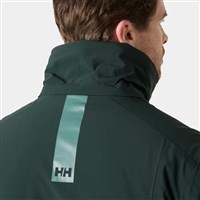 Helly Hansen Alpha 4.0 Jacket - Men's - Dark Jungle - Collar