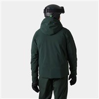 Helly Hansen Alpha 4.0 Jacket - Men's - Dark Jungle - Model Back
