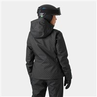 Helly Hansen St. Moritz Insulated 2.0 Jacket - Women's - Black Monogram Aop