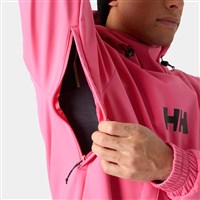 Helly Hansen ULLR D Ridable Hoodie - Men's - Hot Pink - Pit Zip