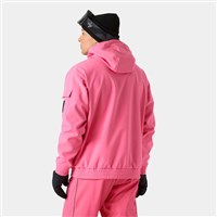Helly Hansen ULLR D Ridable Hoodie - Men's - Hot Pink - Model Back