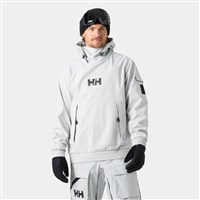 Helly Hansen ULLR D Ridable Hoodie - Men's - Grey Fog - Model Front
