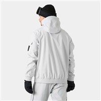 Helly Hansen ULLR D Ridable Hoodie - Men's - Grey Fog - Model Back
