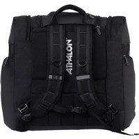 Athalon Pro's Choice Ski Boot Bag – Padded Gear Backpack - Black - Black