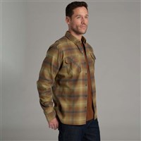 Kuhl Dillingr Flannel LS Shirt - Men's - Fallen Leaves