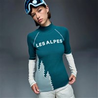 Alp N Rock Lucy Longsleeve Mock Neck - Women's - Pacific Teal