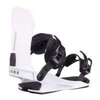 Arbor Utility Snowboard Bindings - Men's - White / Black