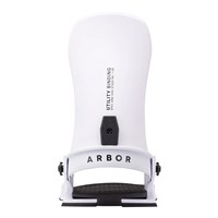Arbor Utility Snowboard Bindings - Men's - White / Black