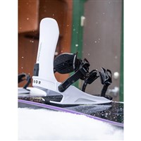 Arbor Utility Snowboard Bindings - Men's - White / Black