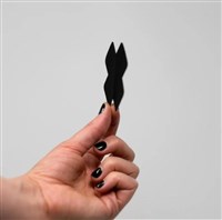 NoSo Patch - X Shapes Collection - Black Ripstop