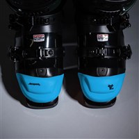Bootcap 2.5 Ski Boot Insulated Toe Cover - Cyan - top pair