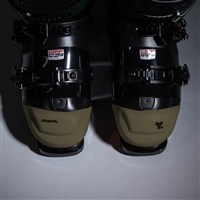 Bootcap 2.5 Ski Boot Insulated Toe Cover - Olive - top pair
