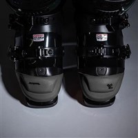 Bootcap 2.5 Ski Boot Insulated Toe Cover - Gunmetal Grey - top pair