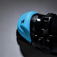 Bootcap 2.5 Ski Boot Insulated Toe Cover - Cyan - top single