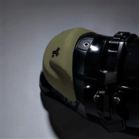 Bootcap 2.5 Ski Boot Insulated Toe Cover - Olive - top single