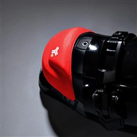 Bootcap 2.5 Ski Boot Insulated Toe Cover - Patrol Red - top single