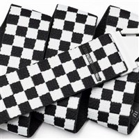 Arcade Check Belt - Black / Glacial