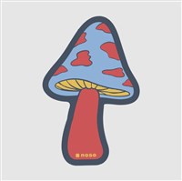 NoSo Patch - Flower Collection - Dead And Grateful Mushroom