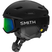 Smith Descend Jr. Mips Helmet - Youth - Matte Black - Side Goggle