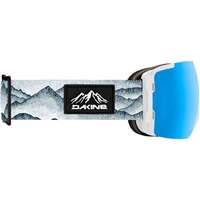 Dakine Domain Snow Goggles - Kingdom Mountains / Blue Mirror / Plus Storm Yellow / Black (931)