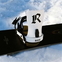 Ride Drone Snowboard Bindings - Men's - White