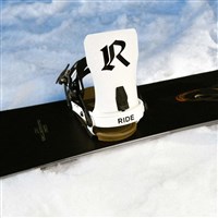 Ride Drone Snowboard Bindings - Men's - White