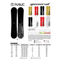 Public General All-Mountain Snowboard - Men's - 143 - 143