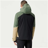 Descente Insulated Color Block Jacket - Men's - China Green