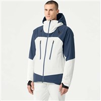 Descente Insulated Color Block Jacket - Men's - Super White