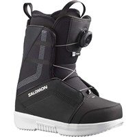 Salomon Project Boa Snowboard Boots - Youth - Black / Black / White