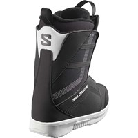 Salomon Project Boa Snowboard Boots - Youth - Black / Black / White
