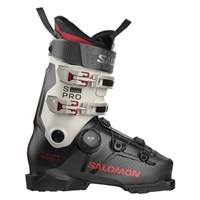 Salomon S/Pro Supra S BOA 110 Ski Boots - Men's - Black / Gray Aurora / Samba Met - Outside
