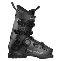 Salomon S/Pro Supra S BOA 100 Ski Boots - Men's - Black / Beluga Met / Dark Grey Met - Outside